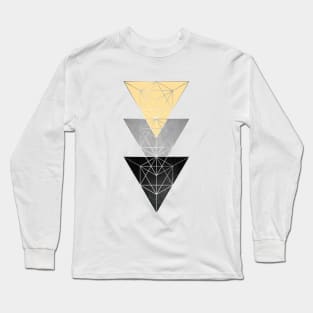 Geometric Luxe Long Sleeve T-Shirt